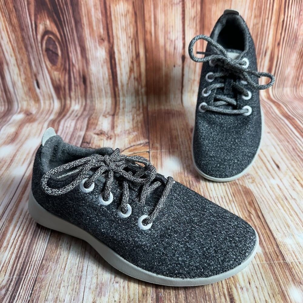 Allbirds Merino WOOL RUNNER MIZZLE Womens Size 7 Gray Sneakers Athletic Shoes WR